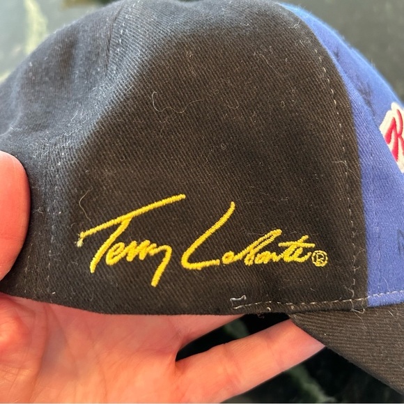 Vintage 2003 Nascar Kellogg's Racing Terry LaBonte Hat Cap Blue OSFM - Picture 10 of 14